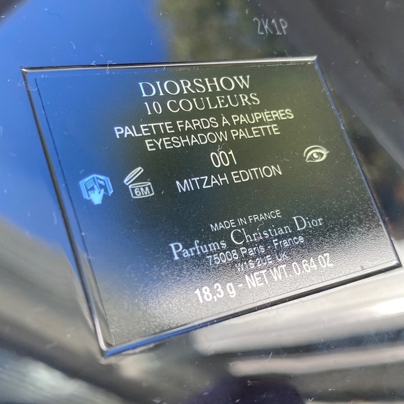 DIOR Diorshow 10 Couleurs - Mitzah Limited Edition Eyeshadow Palette - Picture 5 of 6